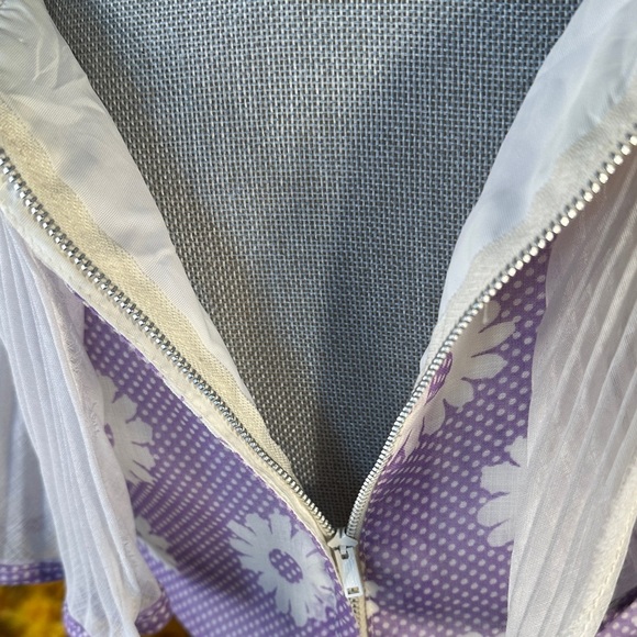 Miss Elliette Vintage Lavender Daisy Print Floral Maxi Dress CottageCore - Picture 9 of 12